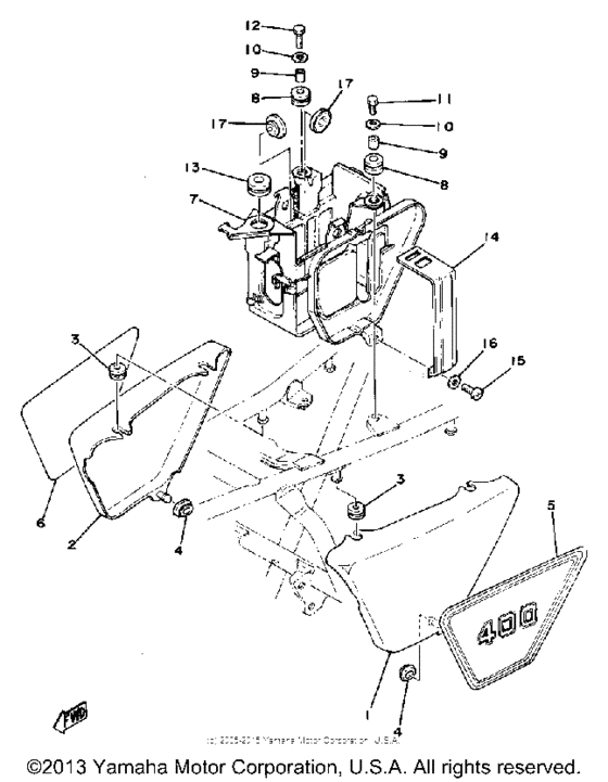 Side cover - battery box