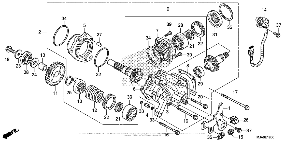 Side Gear Case