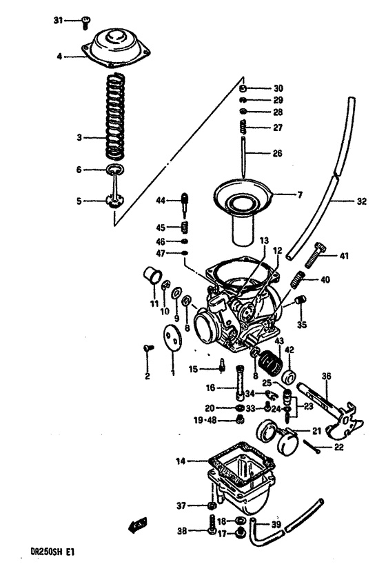 Carburetor assy