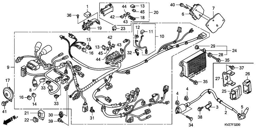 Harness wire