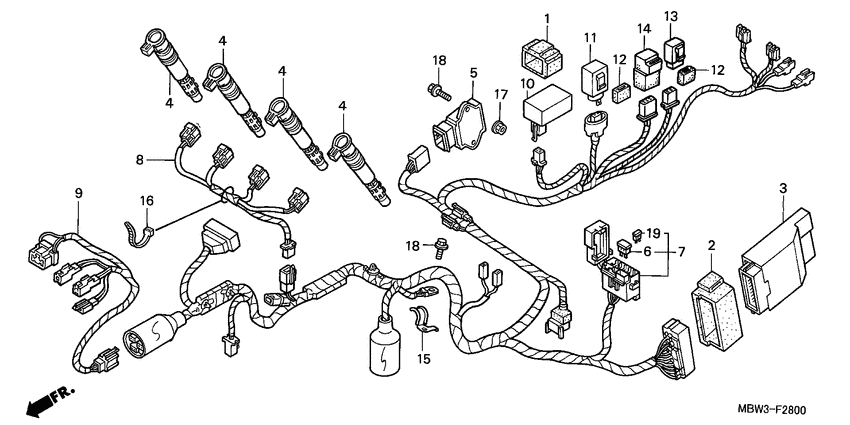 Harness wire