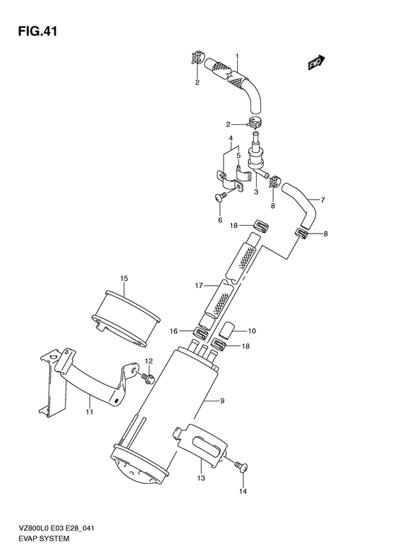 Evap system