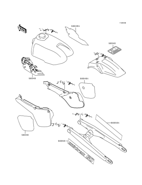 KX60 Наклейки