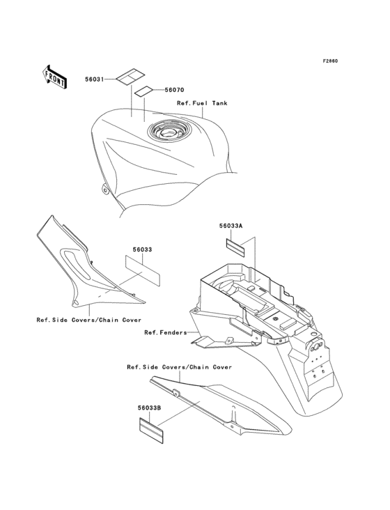 ZX1200 Лейбл предостережения