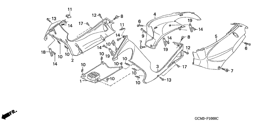SZX50 Side cover / body cover