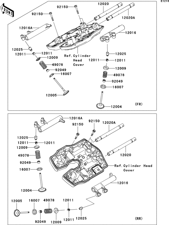 VN2000 Клапана