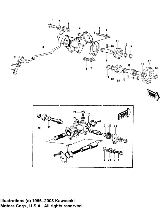 KD125 Маслонасос