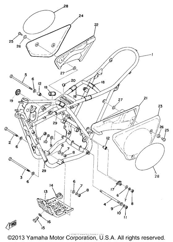 Frame - slide cover