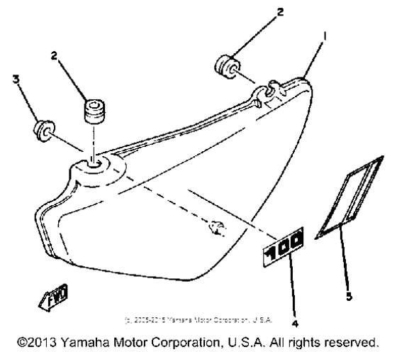 MX100H Боковые обтекатели