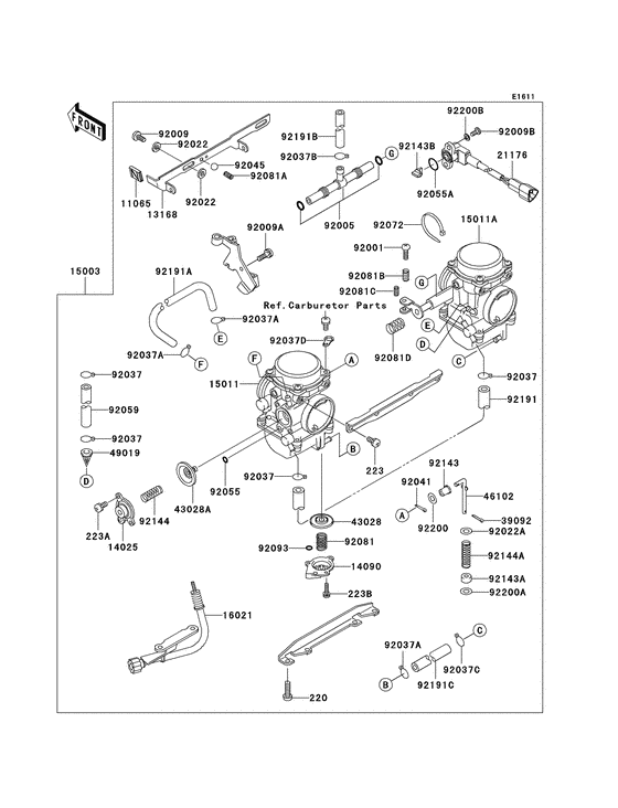 Carburetor assy