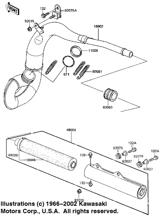 Muffler comp