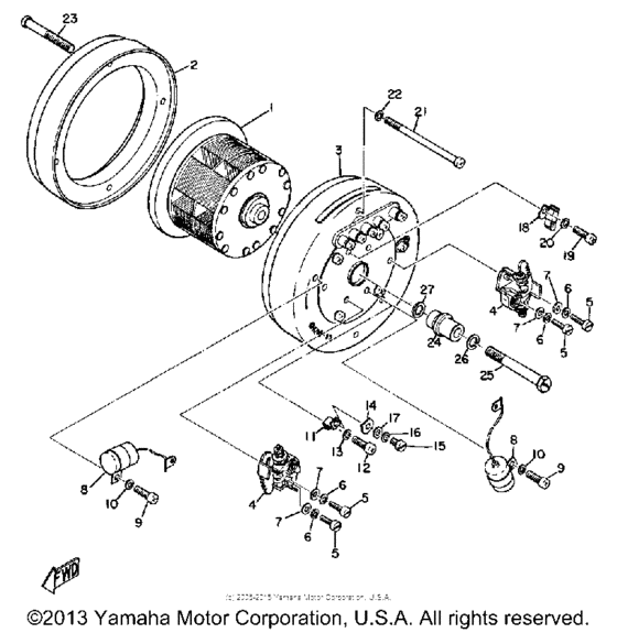 A - c - magneto generator
