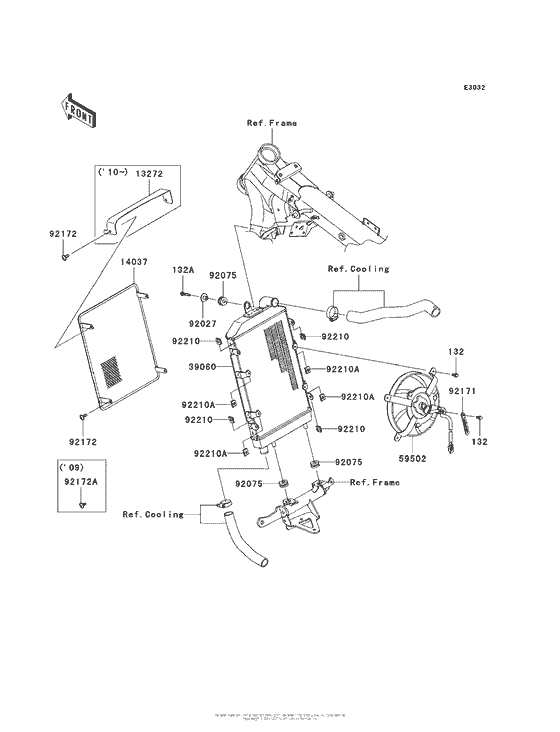 VN1700 Радиатор