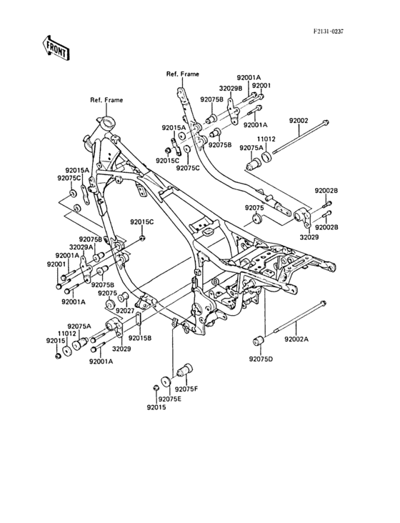 ZL1000 Рама ,крепежные детали