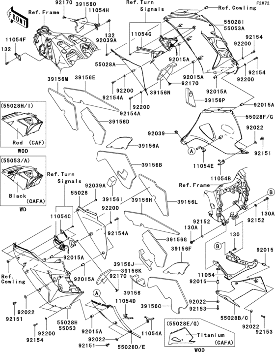 Cowling lowers(1/2)(caf/cafa)