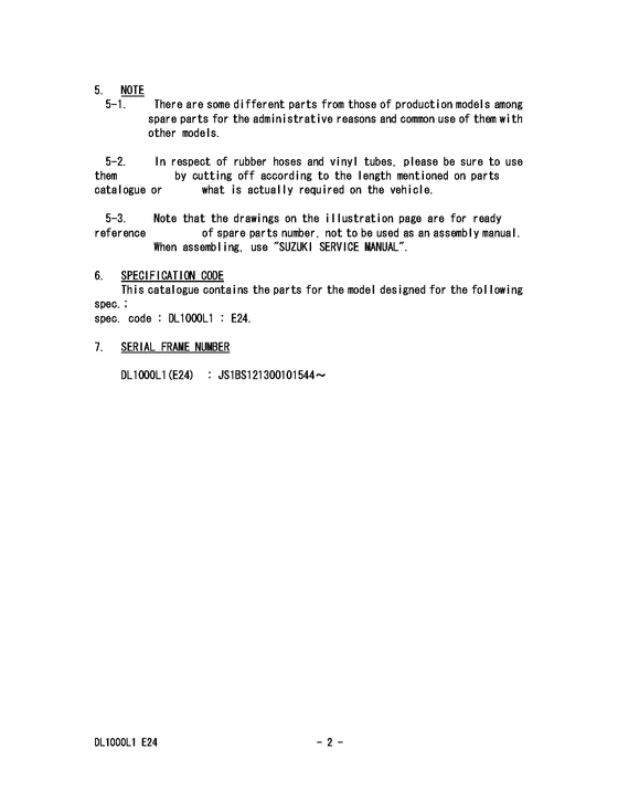 DL1000 Catalog preface