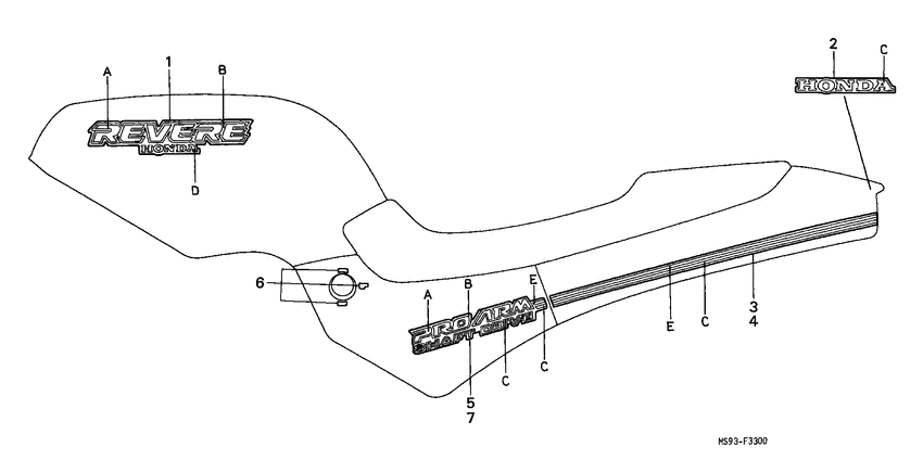 NTV650 Label read the manual