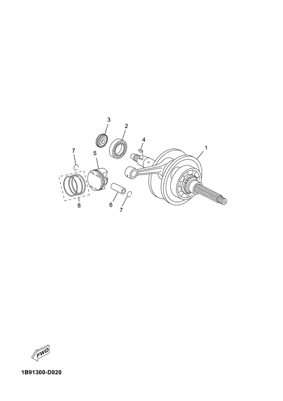 Crankshaft & piston