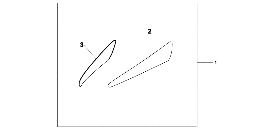 XL1000V Side fairing accent