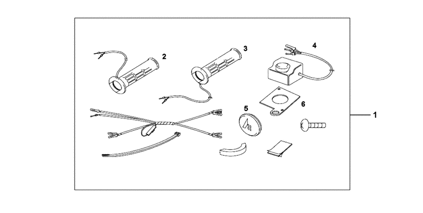 CA125 Grip heater kit ca12