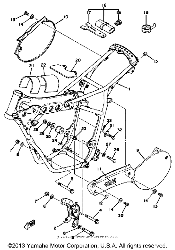 Frame - side cover
