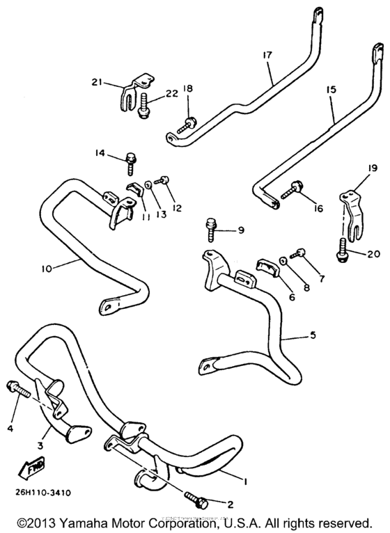 XVZ12TDK Дуги безопасности