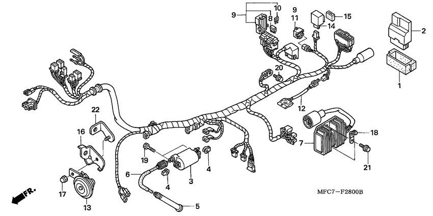 Harness wire