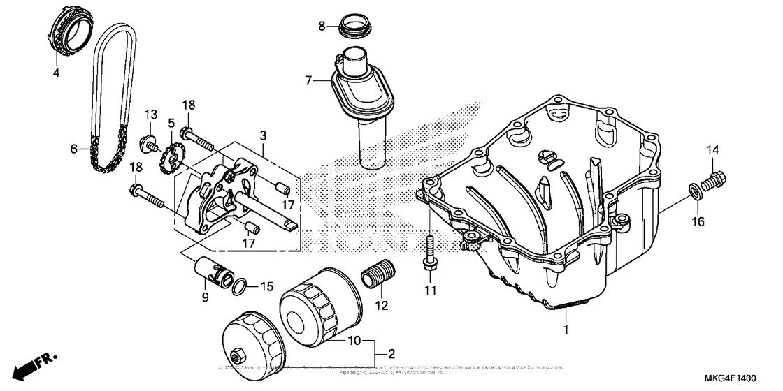 Oil Pan + Oil Pump