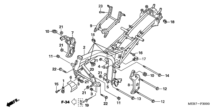 Frame body