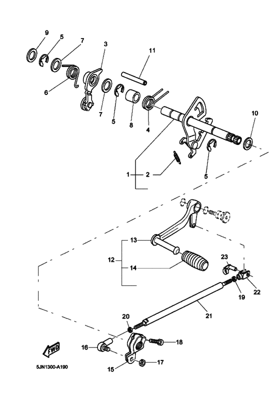 Shaft shift