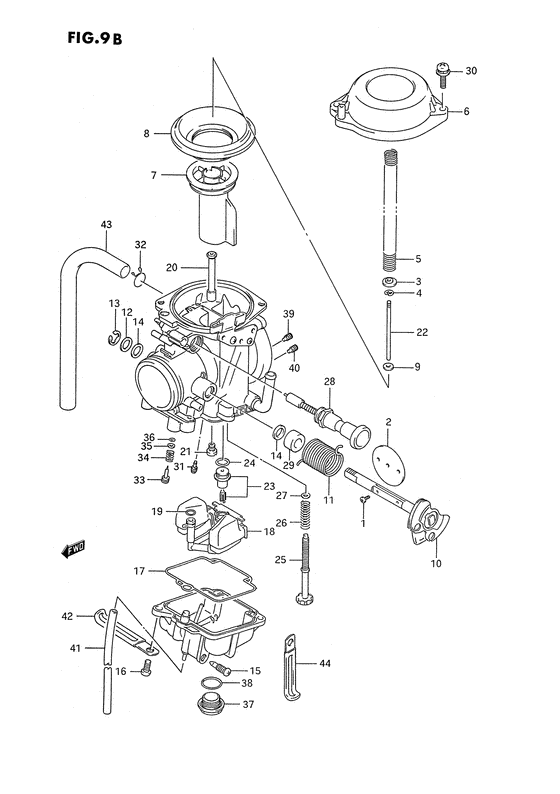 Carburetor assy