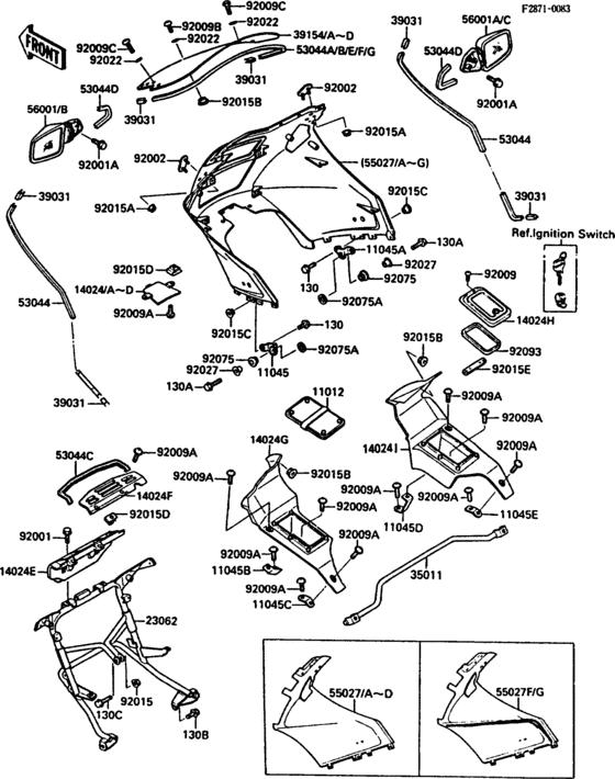 Cowling(1/3)(zg1000-a2/a3/a3a)