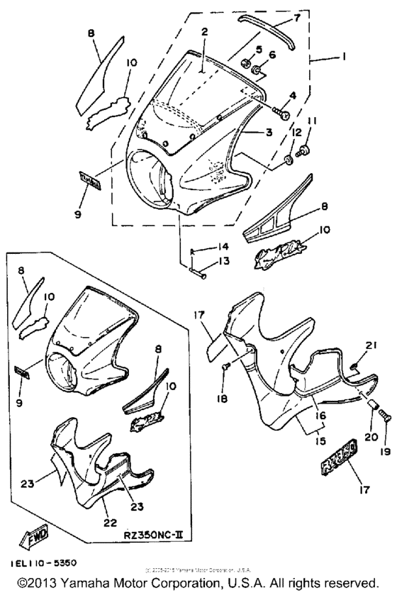 Fairing - cowling