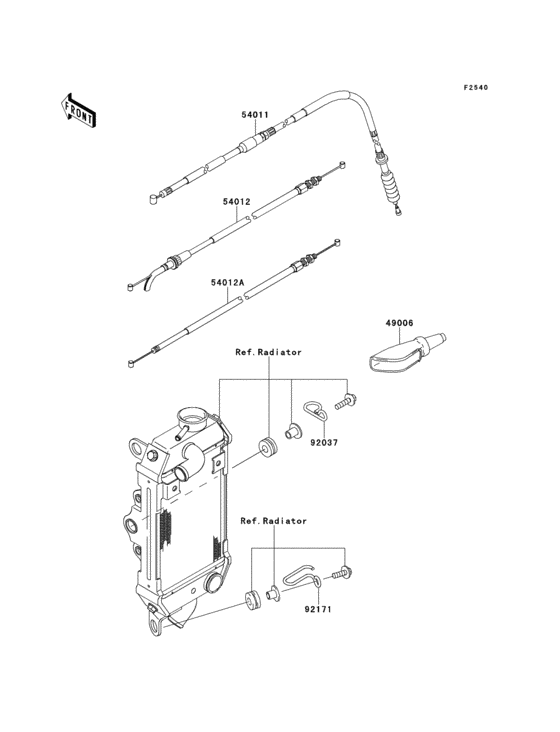  Тросы управления