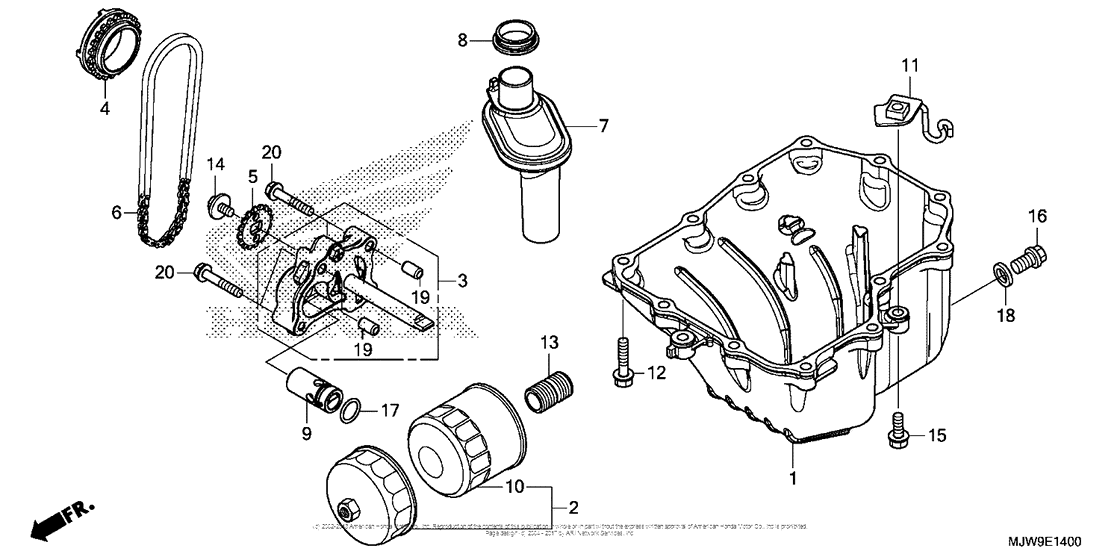 Oil Pan + Oil Pump