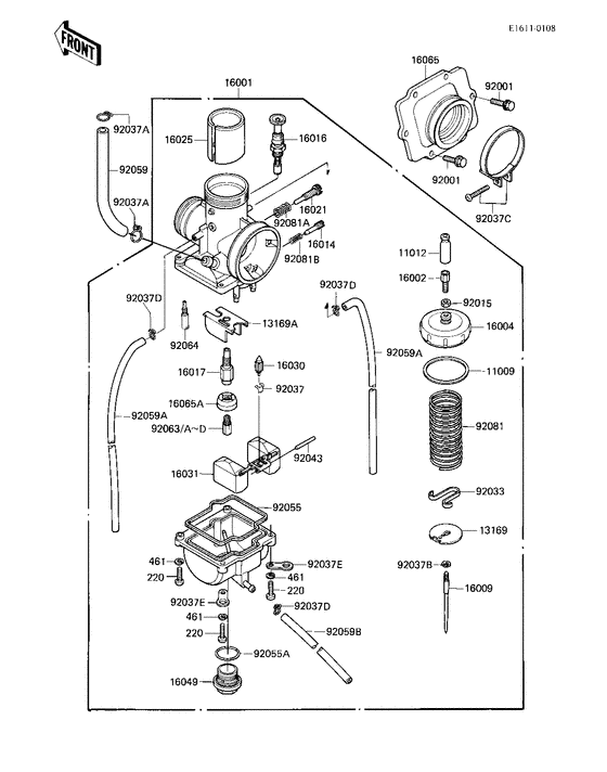 Carburetor assy