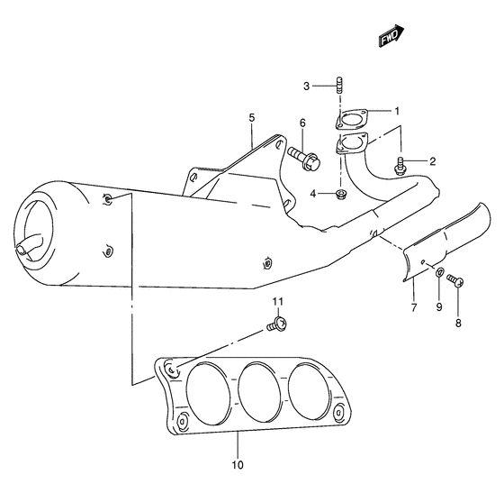 Muffler comp