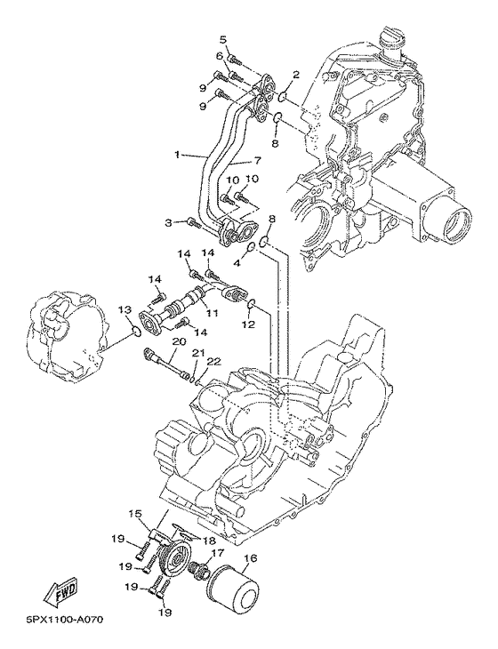 XV17PCRC Масляный фильтр