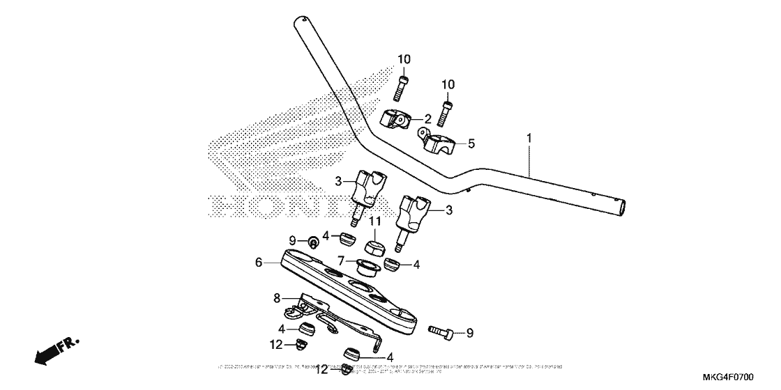 Handlebar + Top Bridge