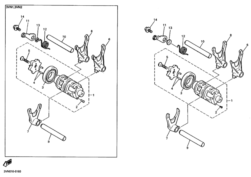 SRX400 ｼﾌﾄｶﾑ.ﾌｵｰｸ