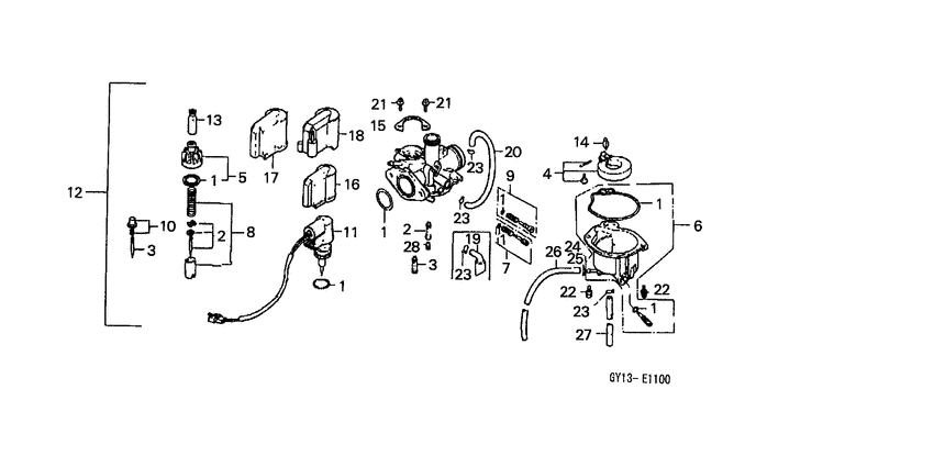 Carburetor assy