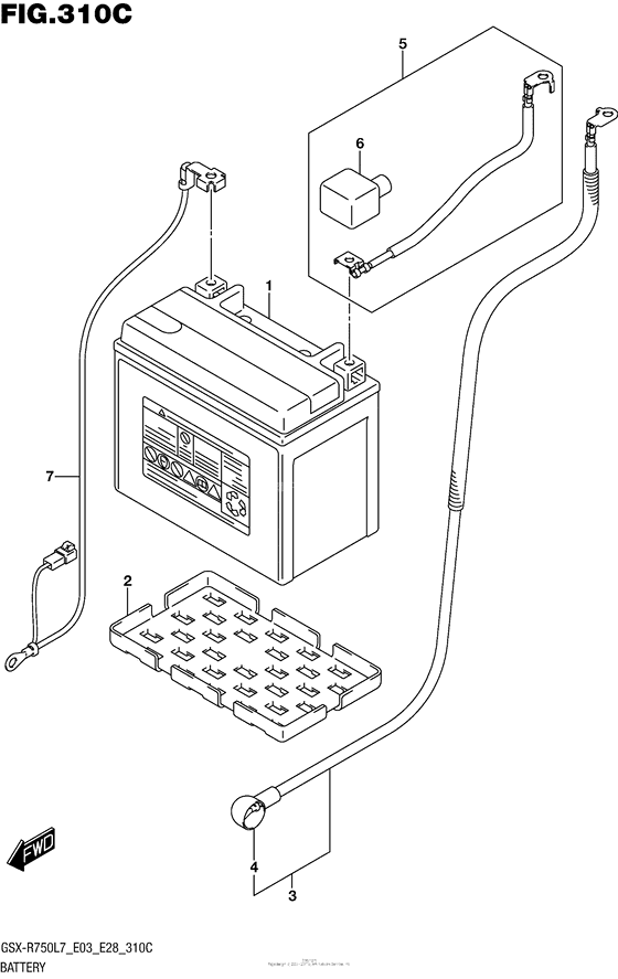 Battery (Gsx-R750L7 E33)