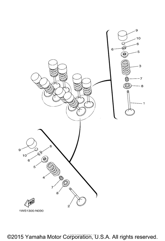 FZ07FCW Клапана