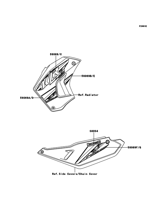 KL650 Decals(Ebony)(CA,US)