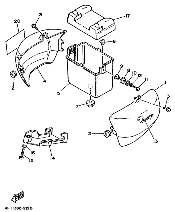 Side cover / oil tank