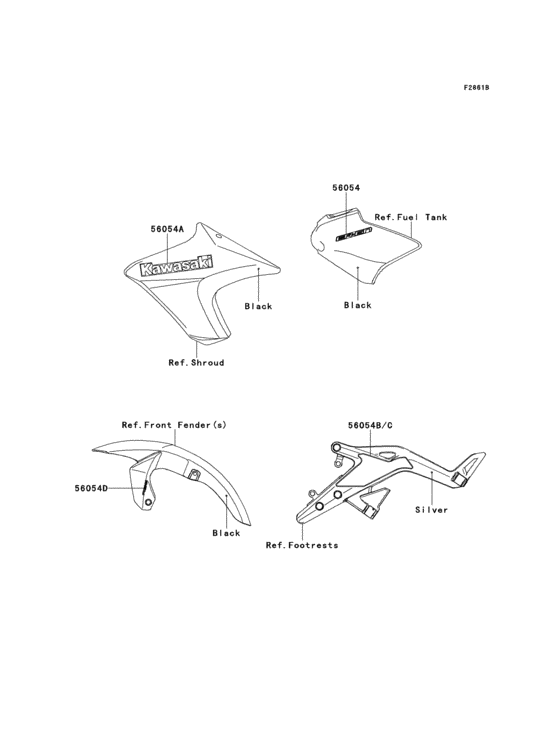 ER650 Decals(c.l.green)(fds)