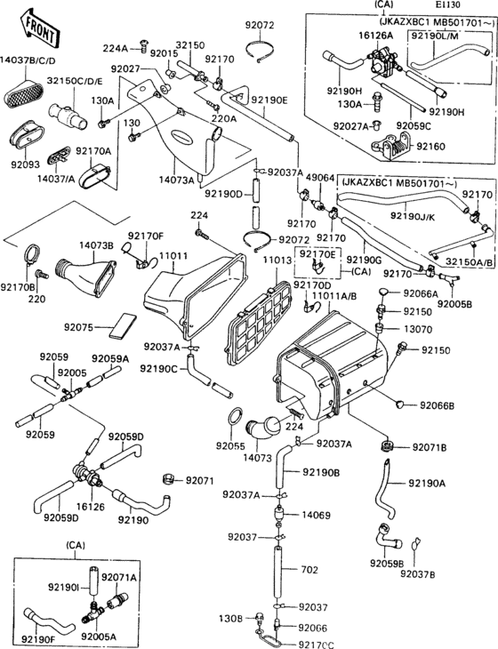 Air filter(1/4)