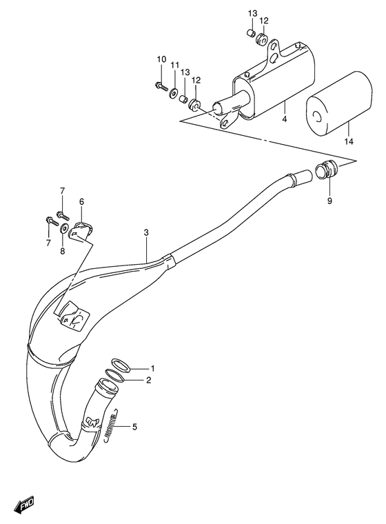 Muffler comp