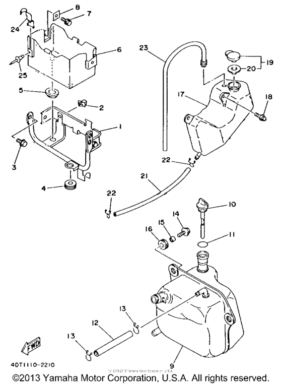 TDM850E Маслянный банк
