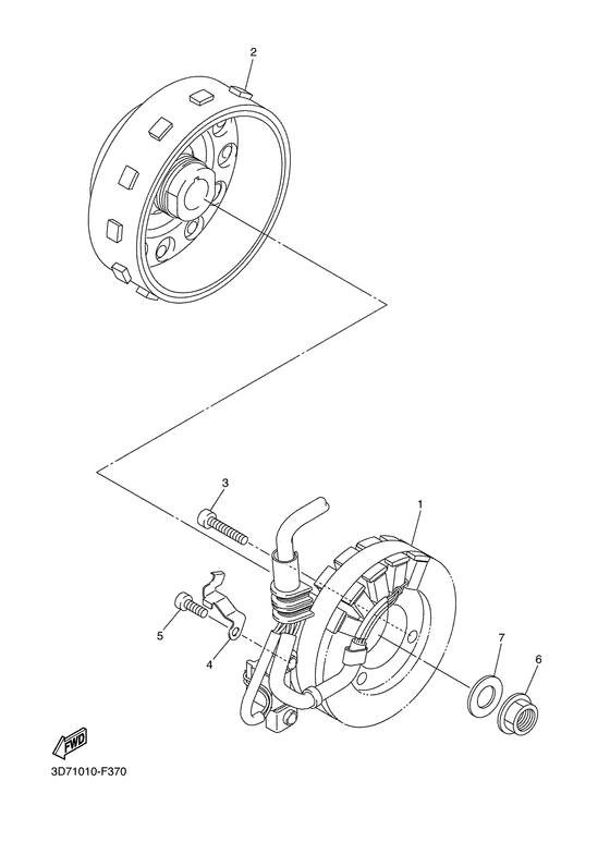 WR250X Генератор